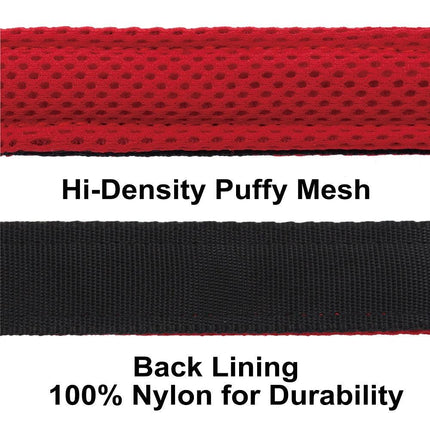 DOCO Dog DOCO Large red Mesh Dog Leash 150 in 2.5 cm