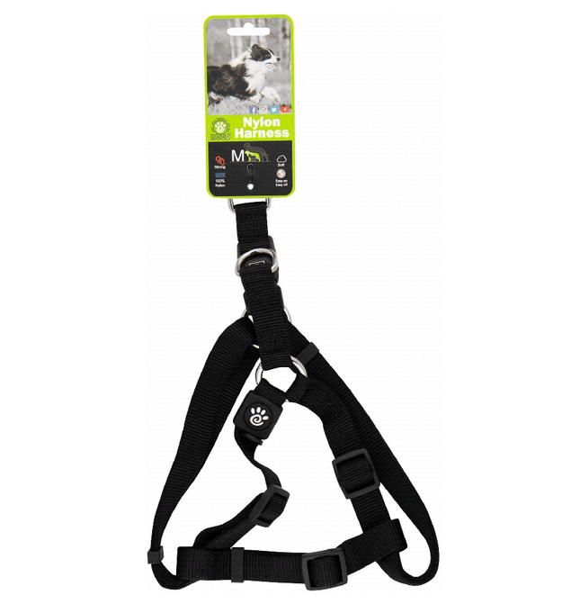 DOCO Dog Doco Medium Black Nylon Dog Harness 53 to 77cm in 2