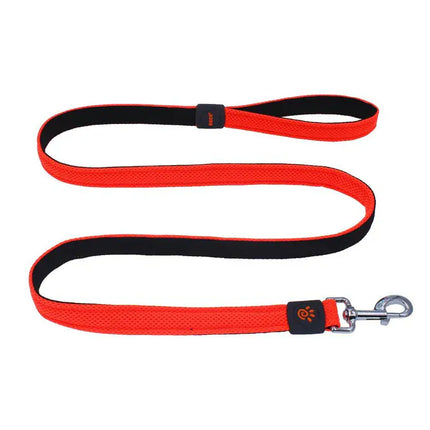 DOCO Dog Doco Medium Dog Leash Puffy 150 in 2.5 cm Orange