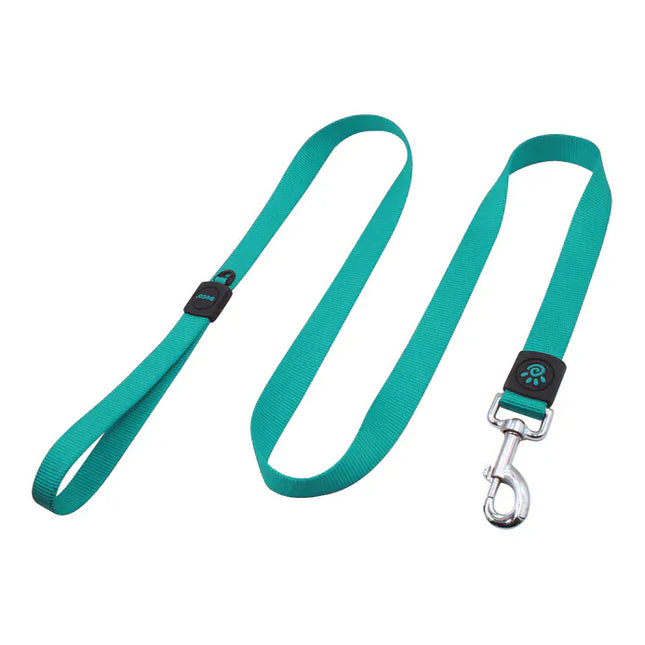 Doco Dog DOCO Medium turquoise Nylon Dog Leash 120 in 2 cm
