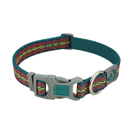 DOCO dog DOCO® Patterned Jacquard Dog Collar Heavy-Duty Designer Security Collar Size M 2.5× 34 – 51 cm