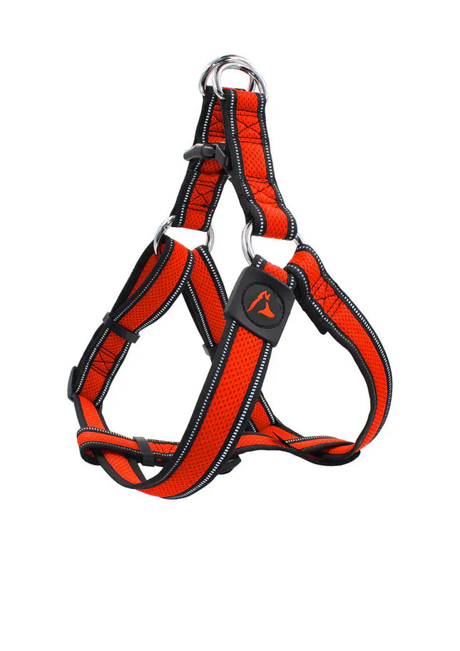 DOCO Dog DOCO Small Gray and Red Mesh Dog Harness 43 to 59 in 2cm