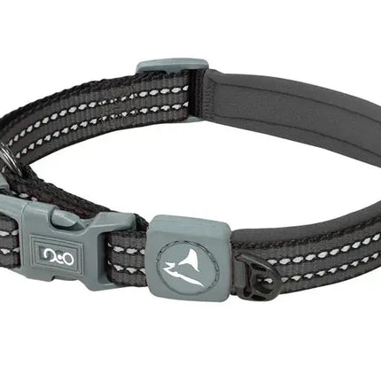 DOCO Dog DOCO® VARIO O-Ring Nylon Dog Collar with Reflective Stitching Size M 1.5 × 39 - 44 Cm