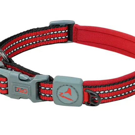 DOCO Dog DOCO® VARIO O-Ring Nylon Dog Collar with Reflective Stitching Size M