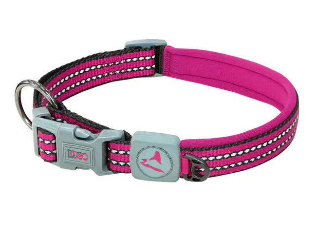DOCO Dog DOCO® VARIO O-Ring Nylon Dog Collar with Reflective Stitching Size S