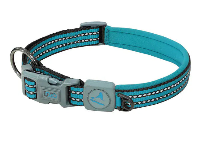 DOCO Dog DOCO® VARIO O-Ring Nylon Dog Collar with Reflective Stitching Size S