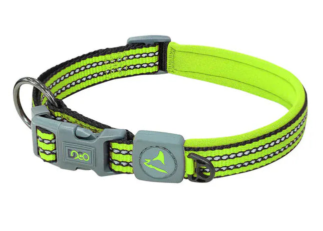 DOCO Dog DOCO® VARIO O-Ring Nylon Dog Collar with Reflective Stitching Size S