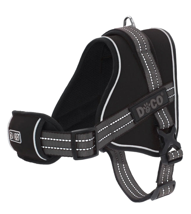 DOCO Dog DOCO Vertex Power XL Black Reflective Dog Harness