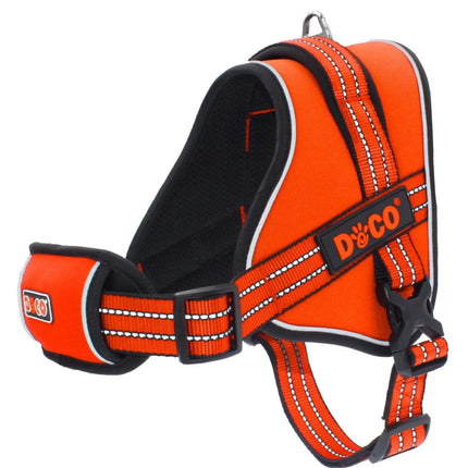DOCO Dog DOCO Vertex Power XL Orange Reflective Dog Harness