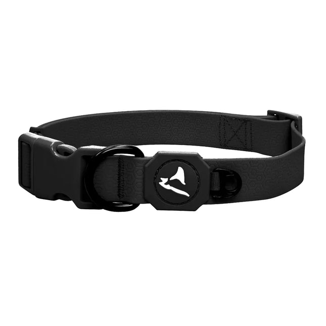 DOCO dog DOCO® Waterproof Odor-Free Dog Collar Jelly Bean Easy-Clean Adventure Collar Size M 2.0× 34– 52cm Black