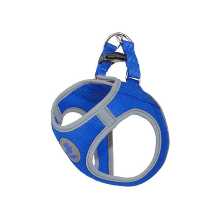 Doco Dog Doco X large Blue Reflective Quick Fit Comfort Dog Harness 52 to 56cm
