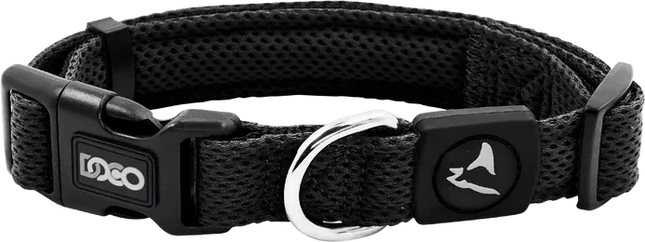 DOCO Dog DOCO XL Black Mesh Dog Collar 51 to 78 in 3.8 cm