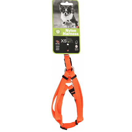 DOCO Dog DOCO XS Orange Nylon Dog Harness 32 to 44 in 1cm