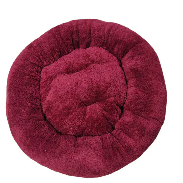 dog moda Dog and cat Dog moda pet moda fur sed 60 cm Red