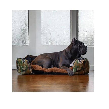 dog moda Dog Dog moda Waterproof Bed army 110 in 85 cm