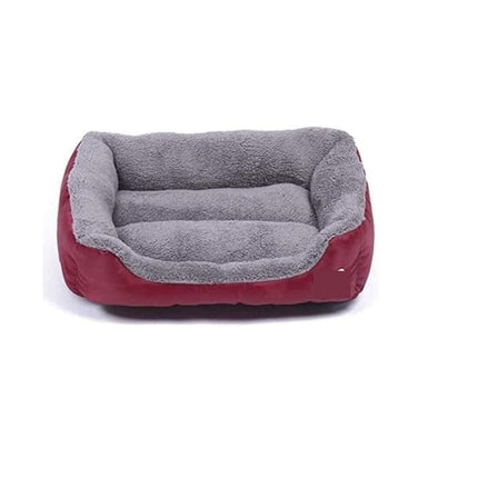 dog moda Dog Dog moda Waterproof Bed dark red 80 in 70 cm
