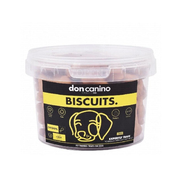 Don canino Dog Don Canino Dog Biscuits large Chicken 250gm