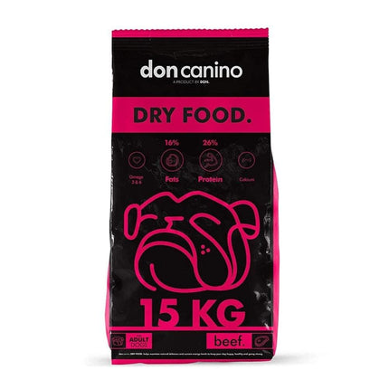 Don Canino Dog Don Canino Dry Food For adult with beef 15 kg