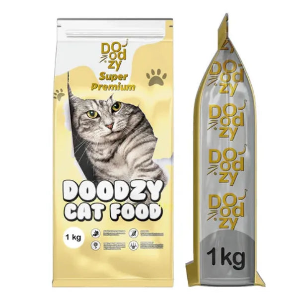 Doodzy Cat Doodzy Cat Food Super Premium Dry Food 1 kg