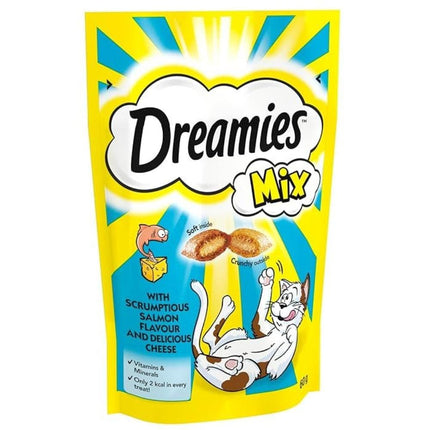 DREAMIES Cat DREAMIES Cat Treat Biscuits with Salmon and Cheese 60 gr