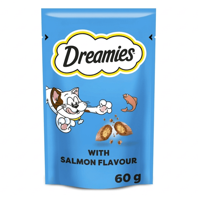 Dreamies Cat Dreamies Cat Treat Biscuits with Salmon Flavour 60g