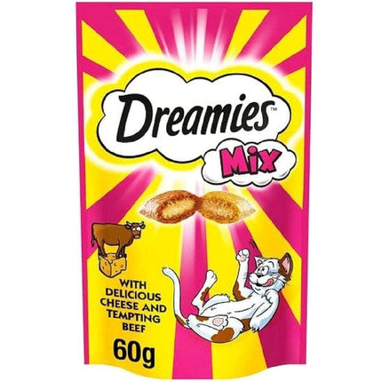 Dreamies Cat Dreamies Mix Cat Treats with Beef and Cheese 60 gr