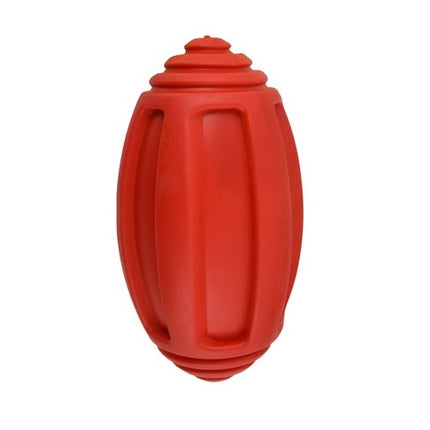 Suprium Red Rugby Ball Dog Toy