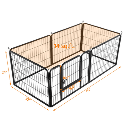 Barrier For Pets With 6 Sides 1 Meter Per Piece