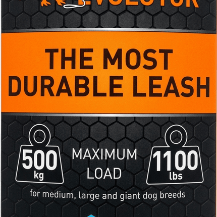 EVOLUTOR Dog EVOLUTOR Ultra Durable Waterproof Dog 25 mm Leash Size 210 Cm