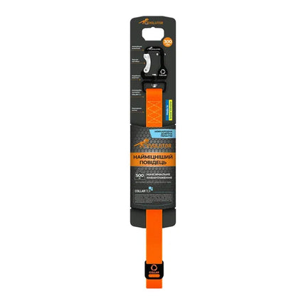 EVOLUTOR Dog EVOLUTOR Ultra Durable Waterproof Dog 25 mm Leash Size 210Cm Orang