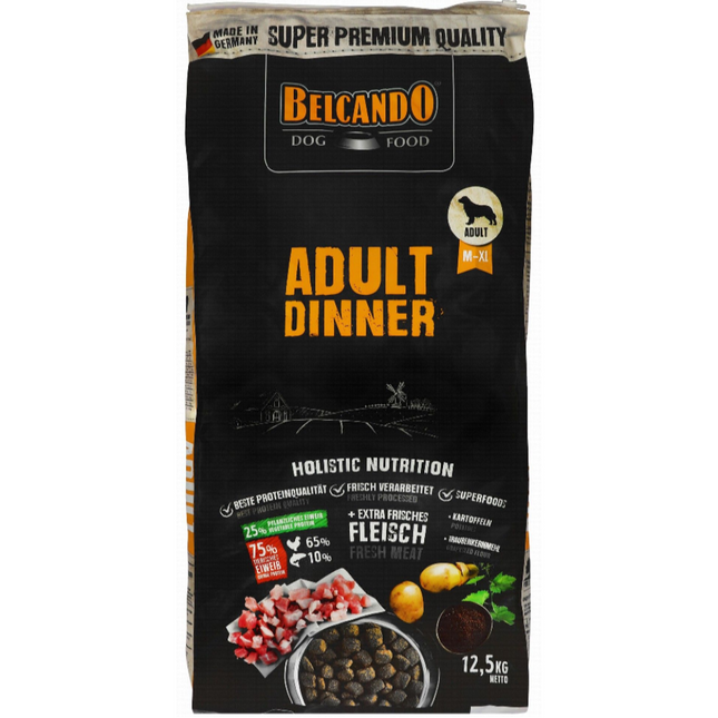 Belcando Adult dinner Dog Dry Food M-XL 12.5 kg