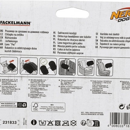 Fackelmann Dog and cat Fackelmann Reusable Pet Hair Removal Glove Premium Quality Fur Mitt