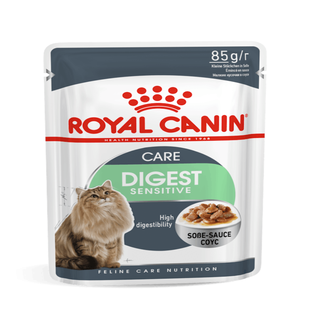 Royal Canin Digest Sensitive Wet Cat Food Thin Slices in Gravy 85 gr