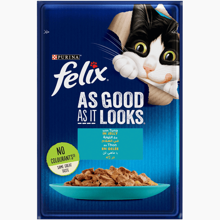 FELIX Cat Purina Felix Wet Food For Cat With Tuna In Jelly 85 gr