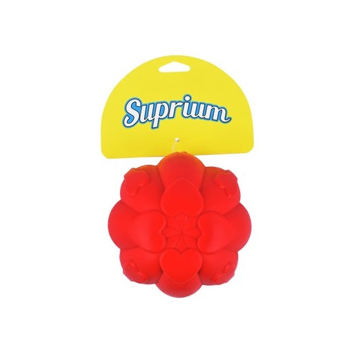 Suprium Red Ball Dog Toy