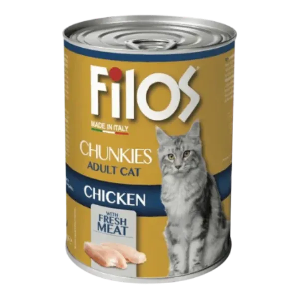 Filos Cat Filos Chunkies Chicken For Adult Cats 405g