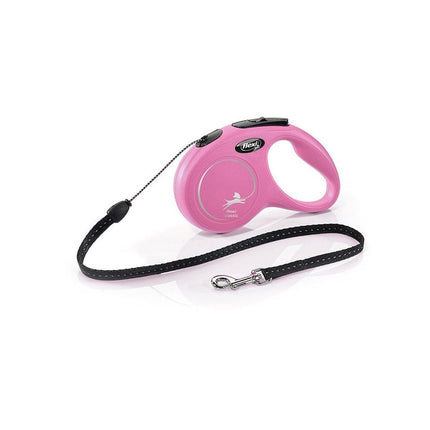 Flexi Dog Flexi Classic XS Pink 3m Retractable Tape Leash for Dogs Up to 12kg