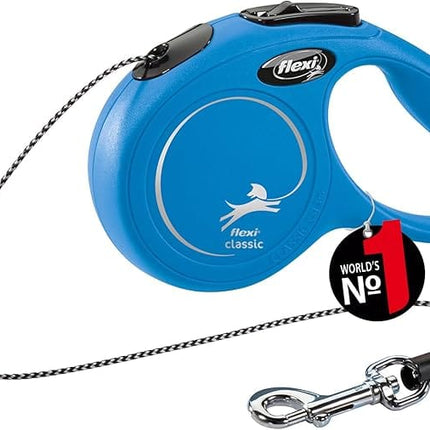 Flexi Dog Flexi New Classic M Cord 5m Blue for Dogs Up to 20 kg