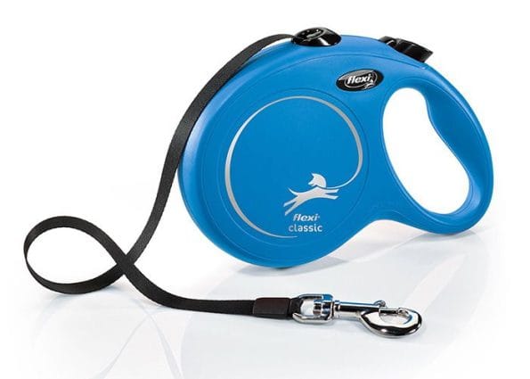Flexi Dog Flexi New Classic Tape Dog Lead Large Blue 50kg  8m 26ft