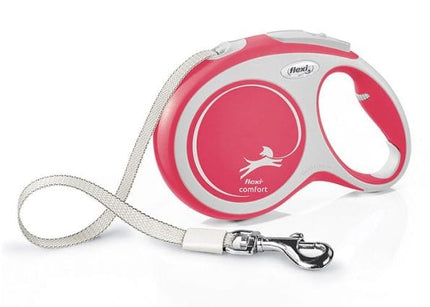 Flexi Dog Flexi New Comfort Tape Large Red 5m up to 60kg