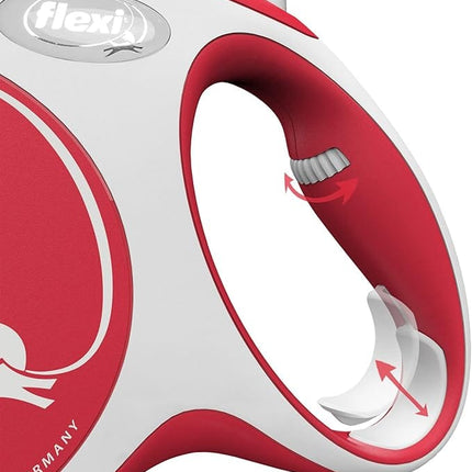 Flexi Dog Flexi New Comfort Tape Large Red 5m up to 60kg