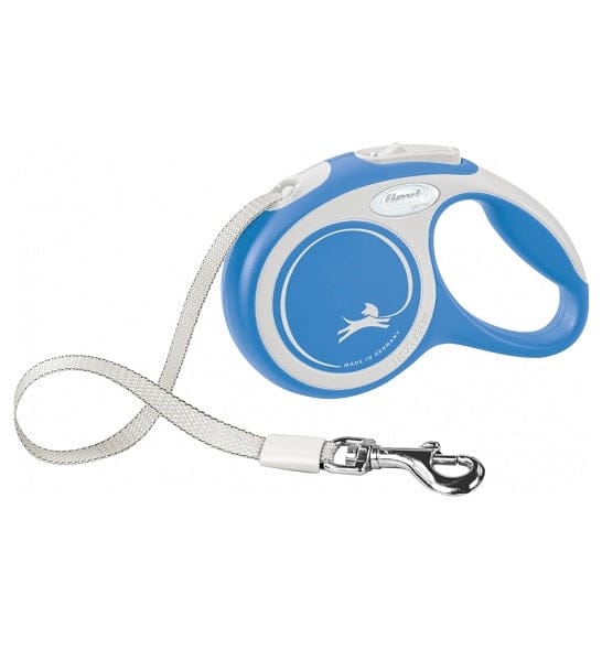 Flexi Dog Flexi New Comfort Tape Leash Small Blue 15 kg 5M