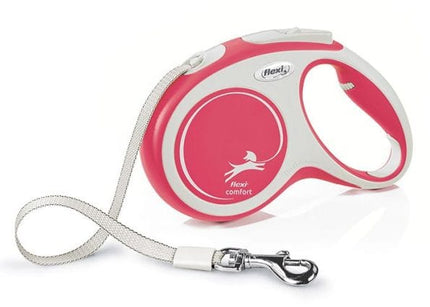 Flexi Dog Flexi New Comfort Tape Medium Red 5m up to 25 kg