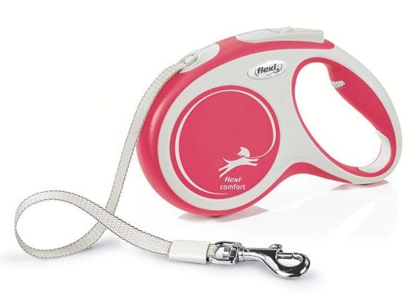 Flexi Dog Flexi New Comfort Tape Medium Red 5m up to 25 kg