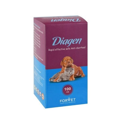 Forvet Diagen Dog and cat Forvet Diagen Anti-Diarrhea Syrup for Cats and Dogs 100 ml