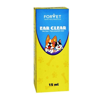 Forvet Dog and cat Forvet Pet Ear Cleanser 15 ml