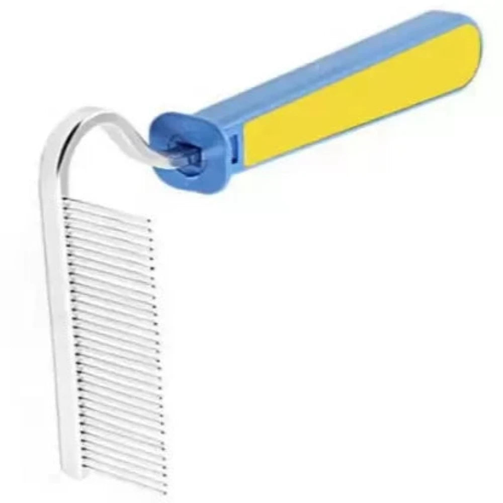 Bomei Red Double Pet Rake Brush