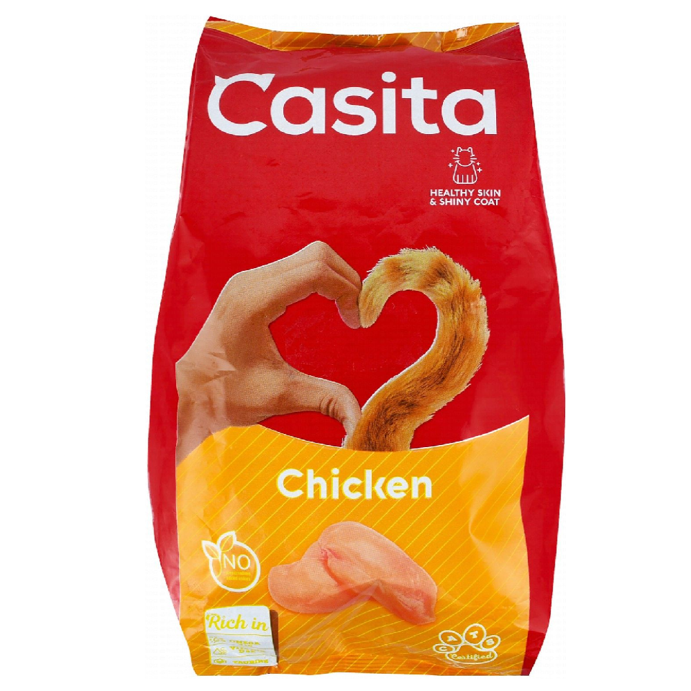 Casita Dry Cat Food with Chicken 1 kg