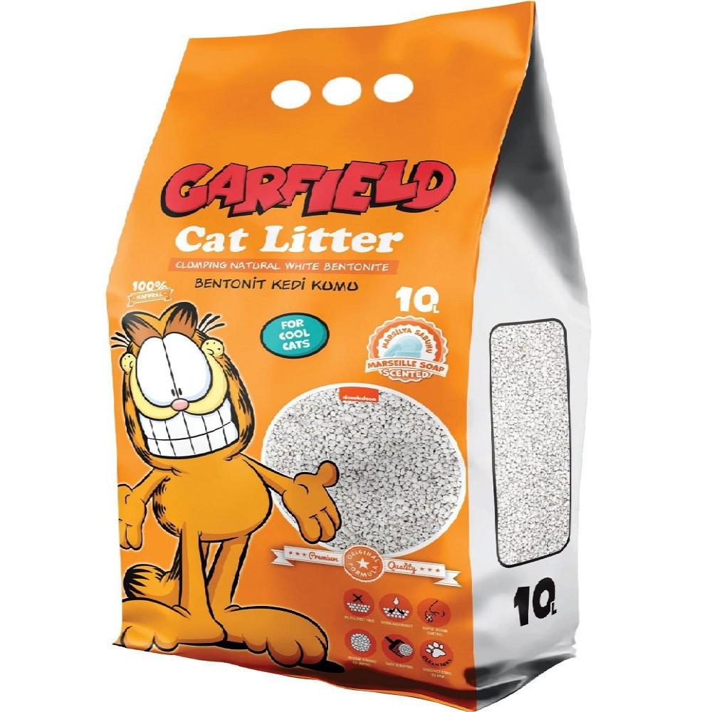 Garfield Bentonite Cat Litter Marseille Soap 10L