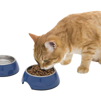 Zoofari food or water bowl blue 2 approx 160 ml blue
